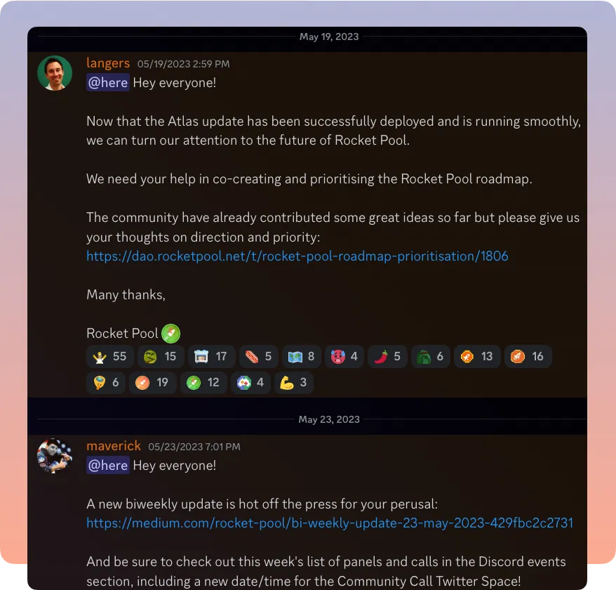 Join our community on Discord