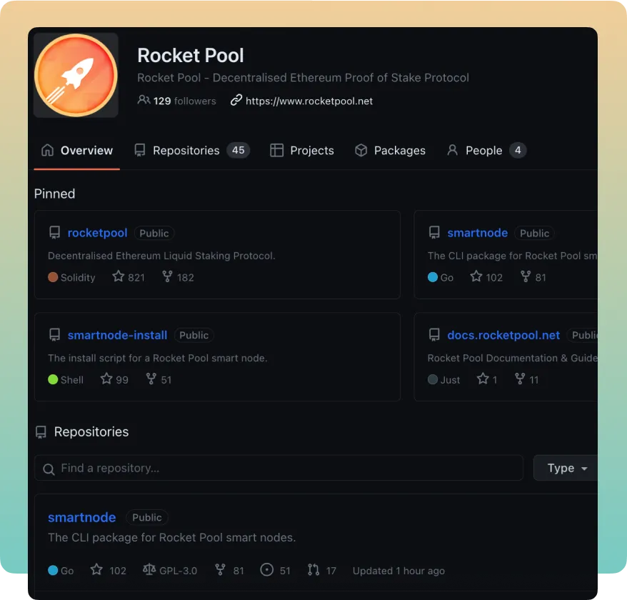 Contribute to our codebase on Github