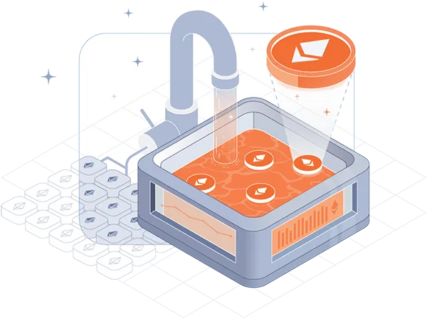 ETH is Rocket Pool's liquid staking product